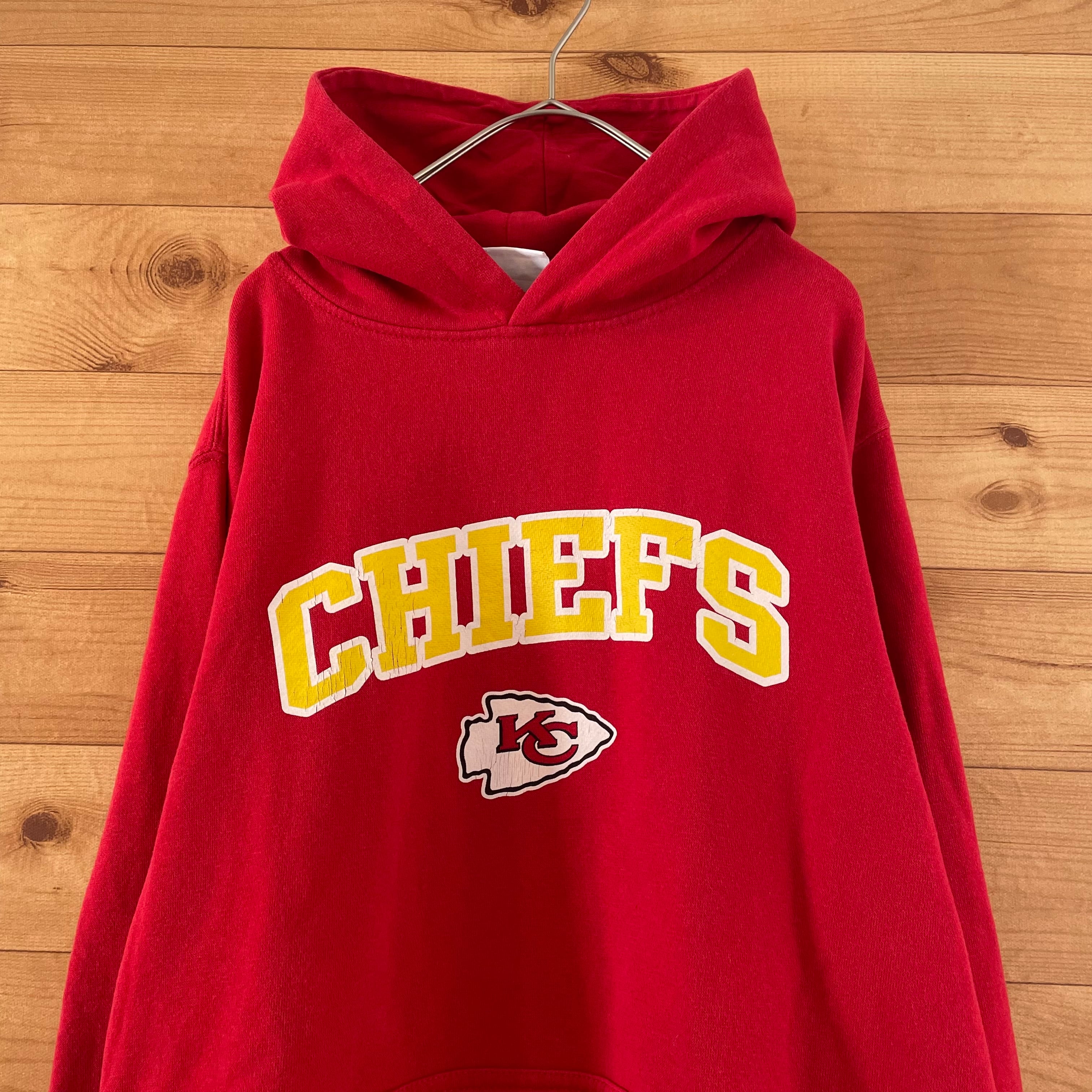 チーフス　CHIEFS　ハーフジップ　パーカー　アディダス