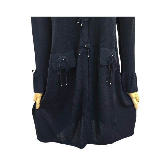 50%OFF スーパービューティー 44 ロングカーディガン Vネック 50%OFF スーパービューティー 44 ロングカーディガン Vネック
