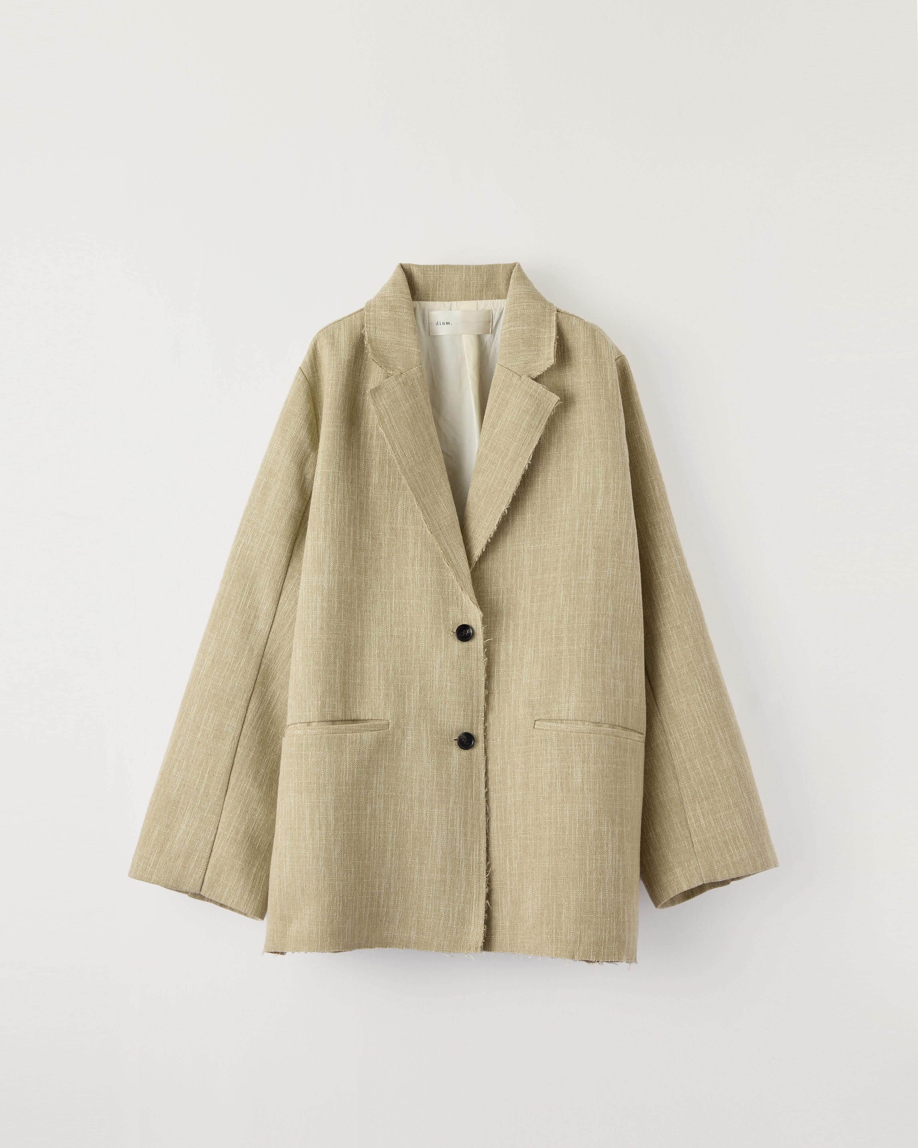 DU260514 Cut Off Design Jacket 【set up可】【Re Stock】 | dium.