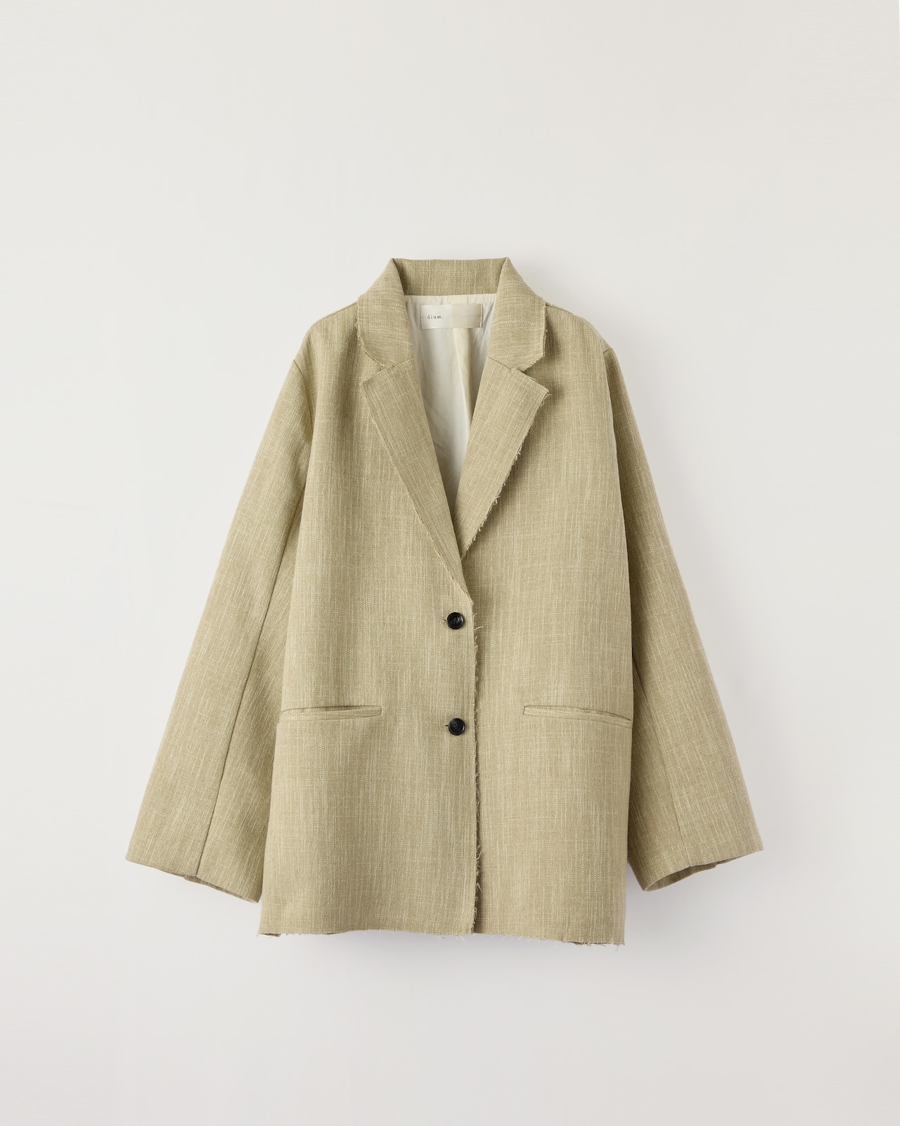 DU260514 Cut Off Design Jacket 【set up可】