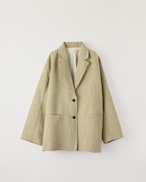 DU260514 Cut Off Design Jacket 【set up可】