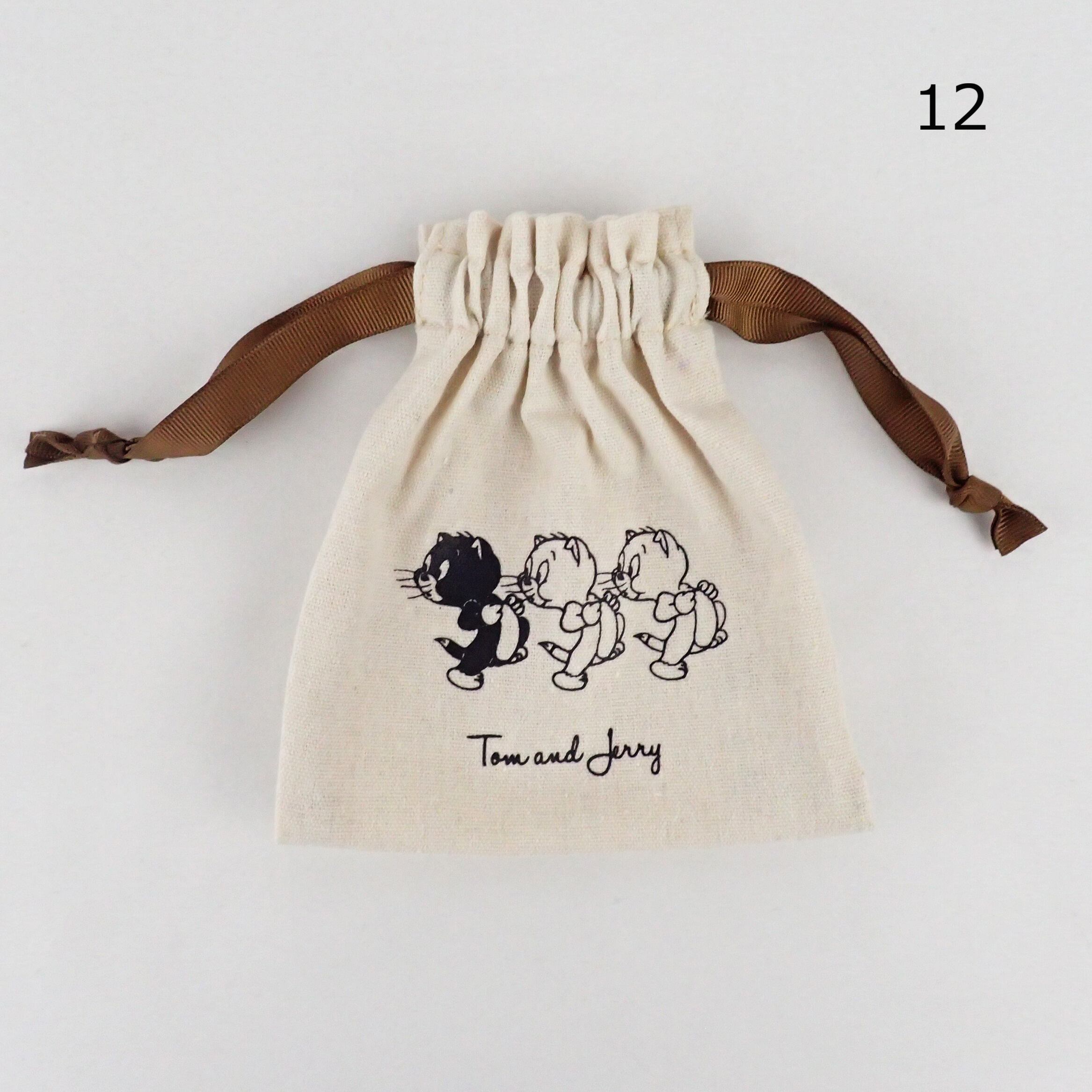 F228173_TOM and JERRY×Flapperトムジェリフレンズミニ巾着 | Flapper