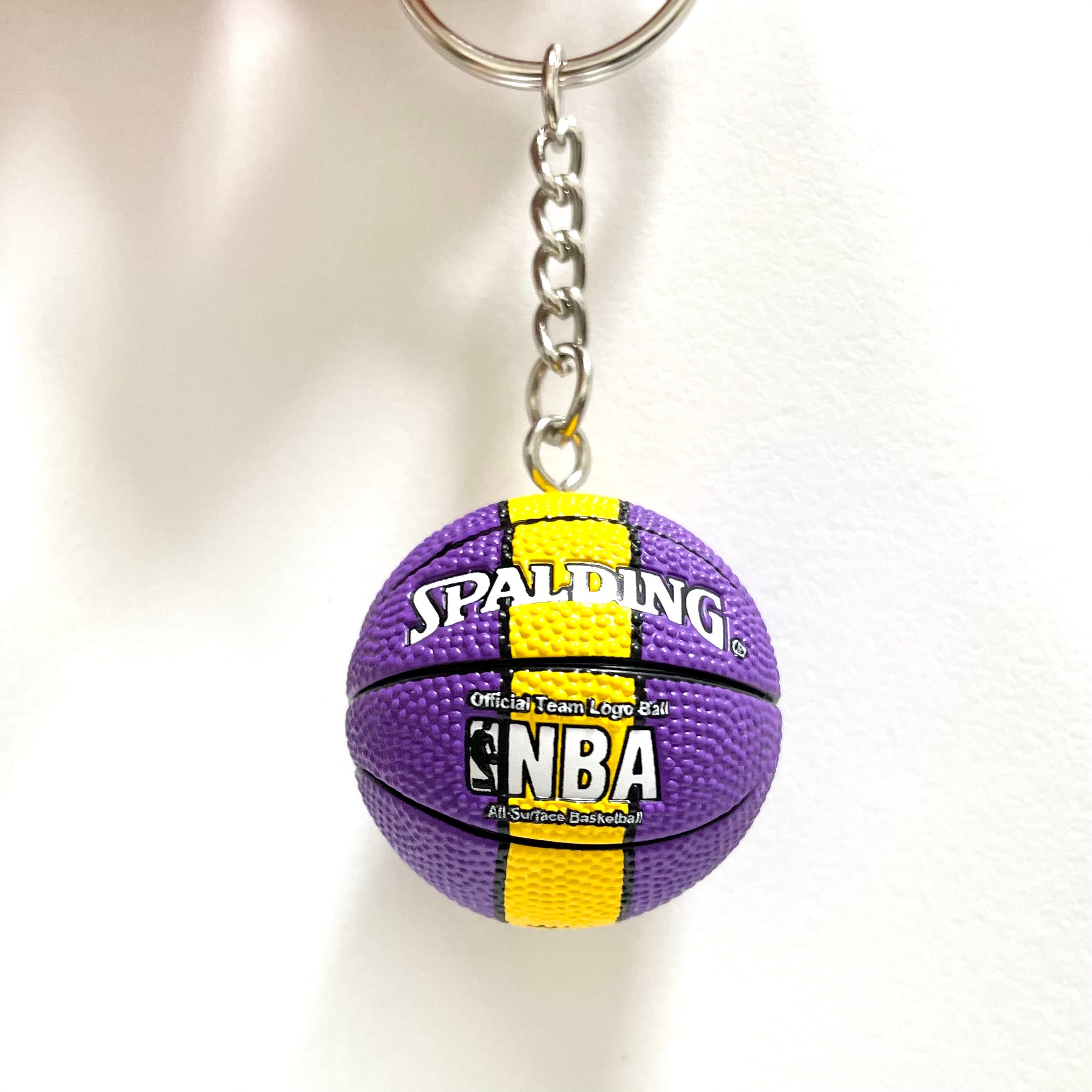 ロサンゼルスレイカーズ NBA キーホルダー バスケットボール Los Angeles Lakers Keychains BF MERCH'S