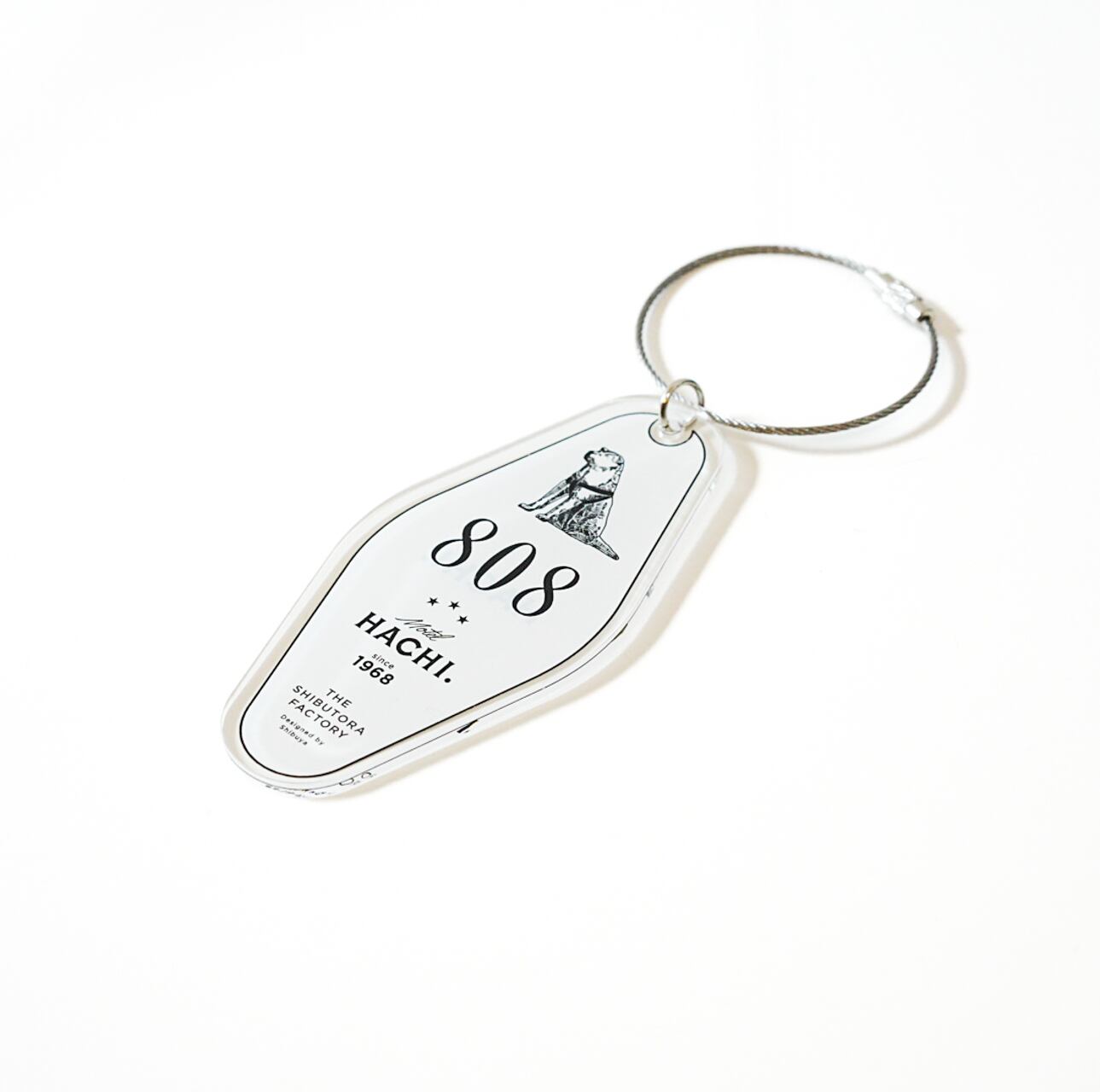 HACHI. MOTEL KEY HOLDER 808 | HACHI.THE SHIBUTORA FACTORY
