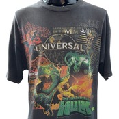 【UNIVERSAL】ユニバーサル Vintage スパイダーマン ジュラシックパーク ハルク Tシャツ