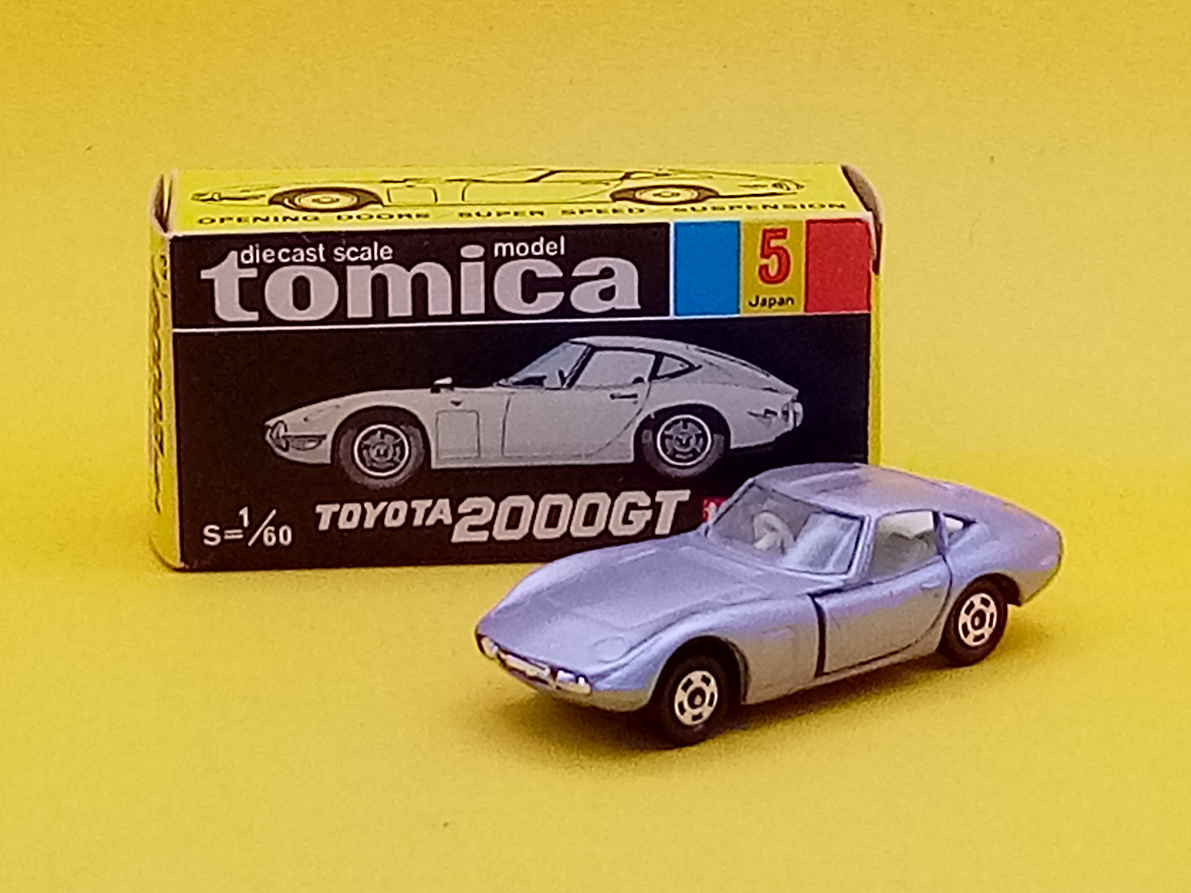 トミカ 5 トヨタ 2000GT 日本製/黒箱 【87601460】 | トイズキング レトロ館 powered by BASE トミカ 5 トヨタ 2000GT 日本製/黒箱 【87601460】 | トイズキング レトロ館 powered by BASE