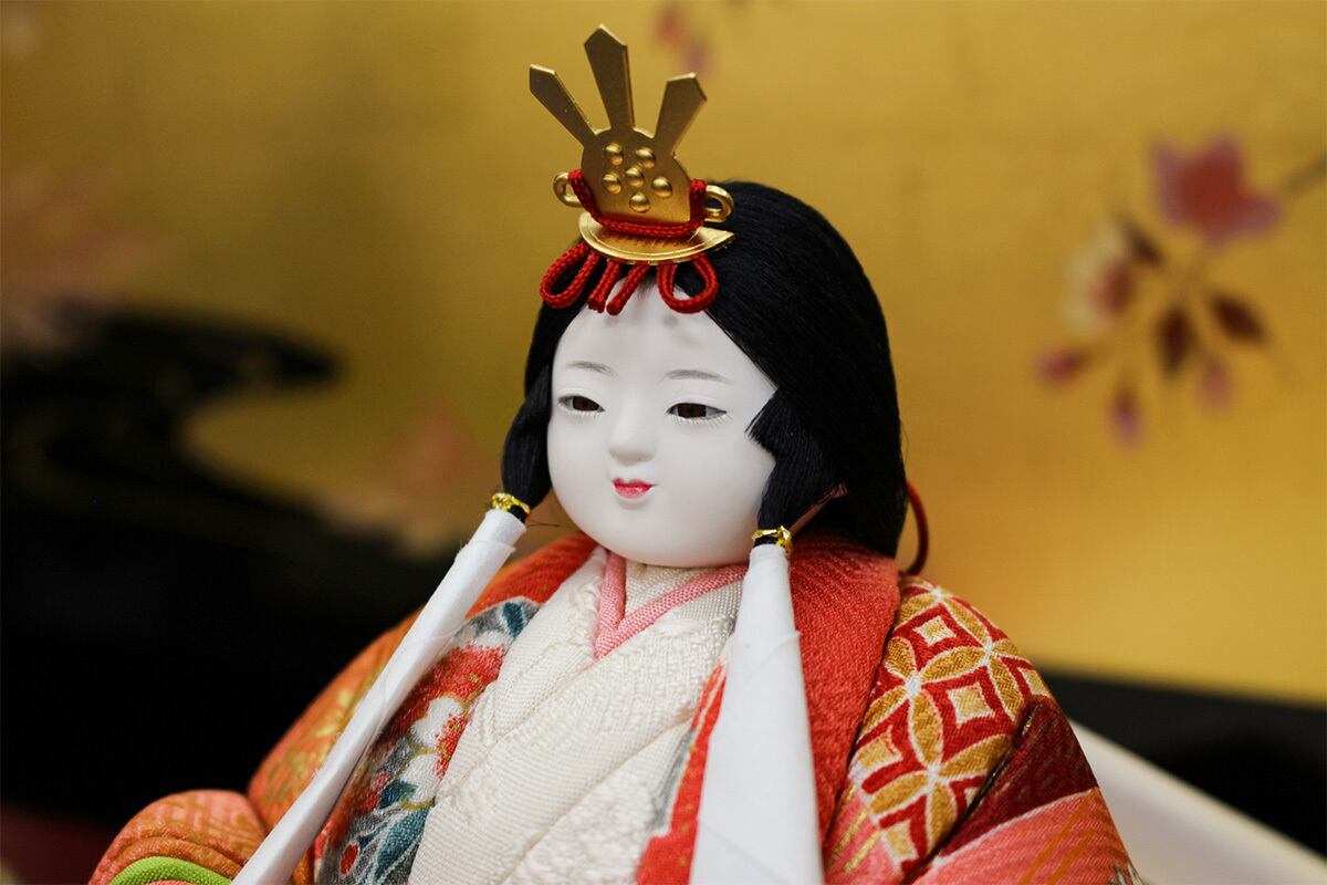 雛人形木目込み喜久絵「桜華雛」収納 | SHIMADA DOLL 雛人形木目込み喜久絵「桜華雛」収納 | SHIMADA DOLL