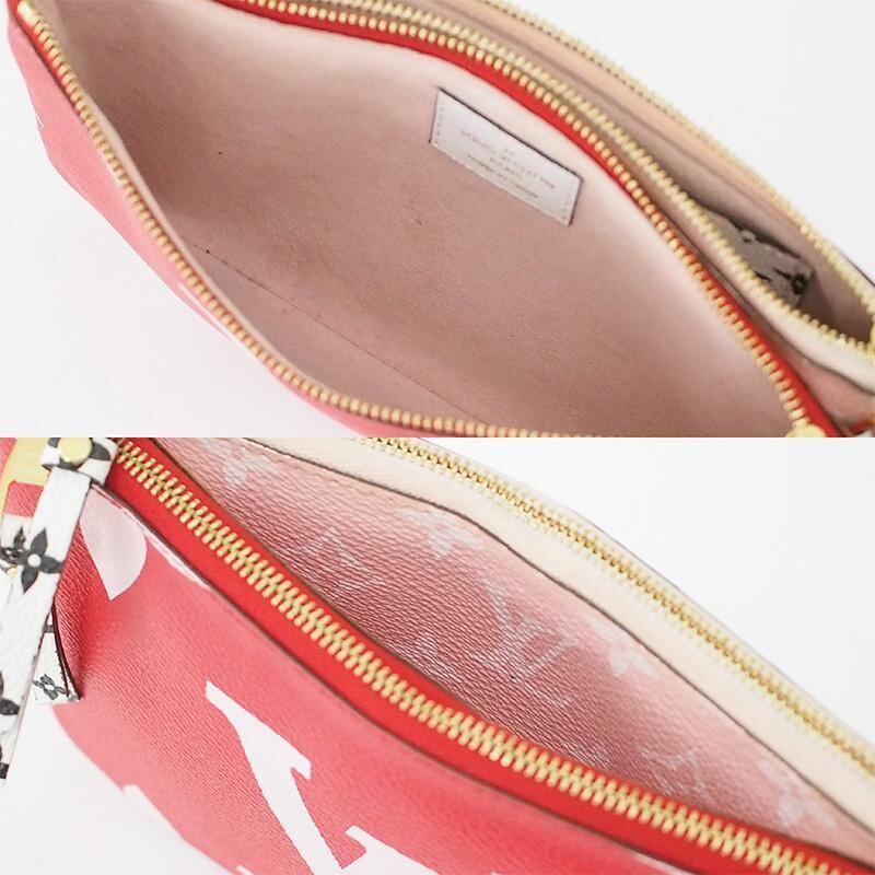 ルイ・ヴィトン LOUIS VUITTON ポシェット ドゥーブルジップ