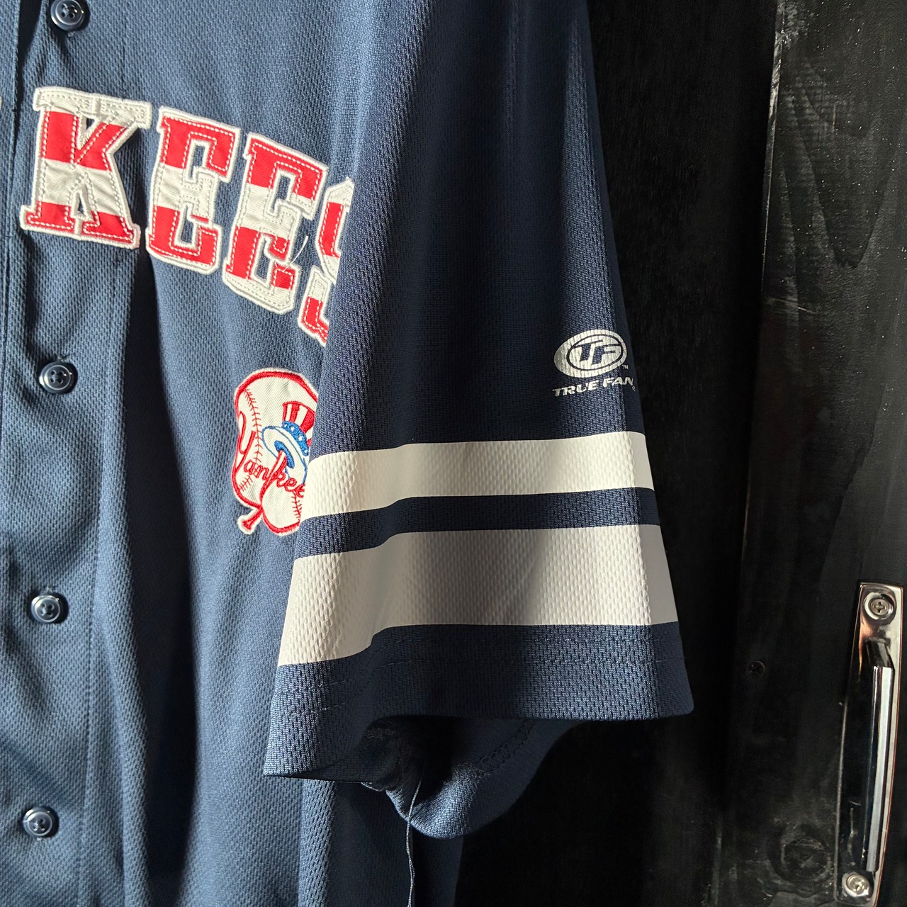 MLB NEW YORK YANKEES ベースボールシャツ　ゲームシャツ