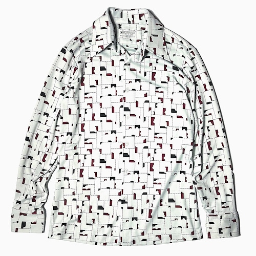 Vintage 70's【K mart】Patterned Shirt