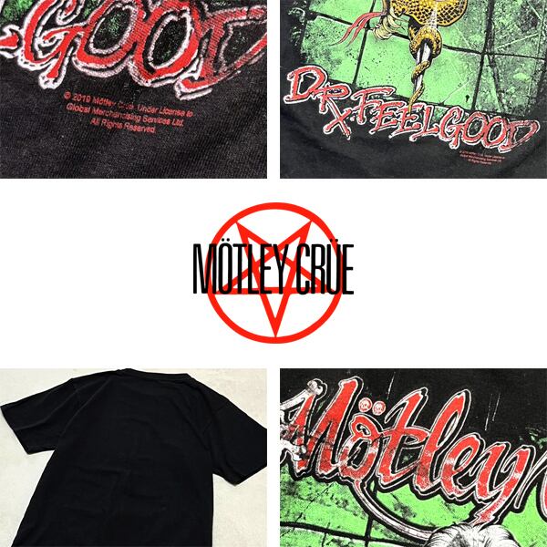 古着 LOBAL MOTLEY CRUE モトリークルー バンドTシャツ バンT メンズ  