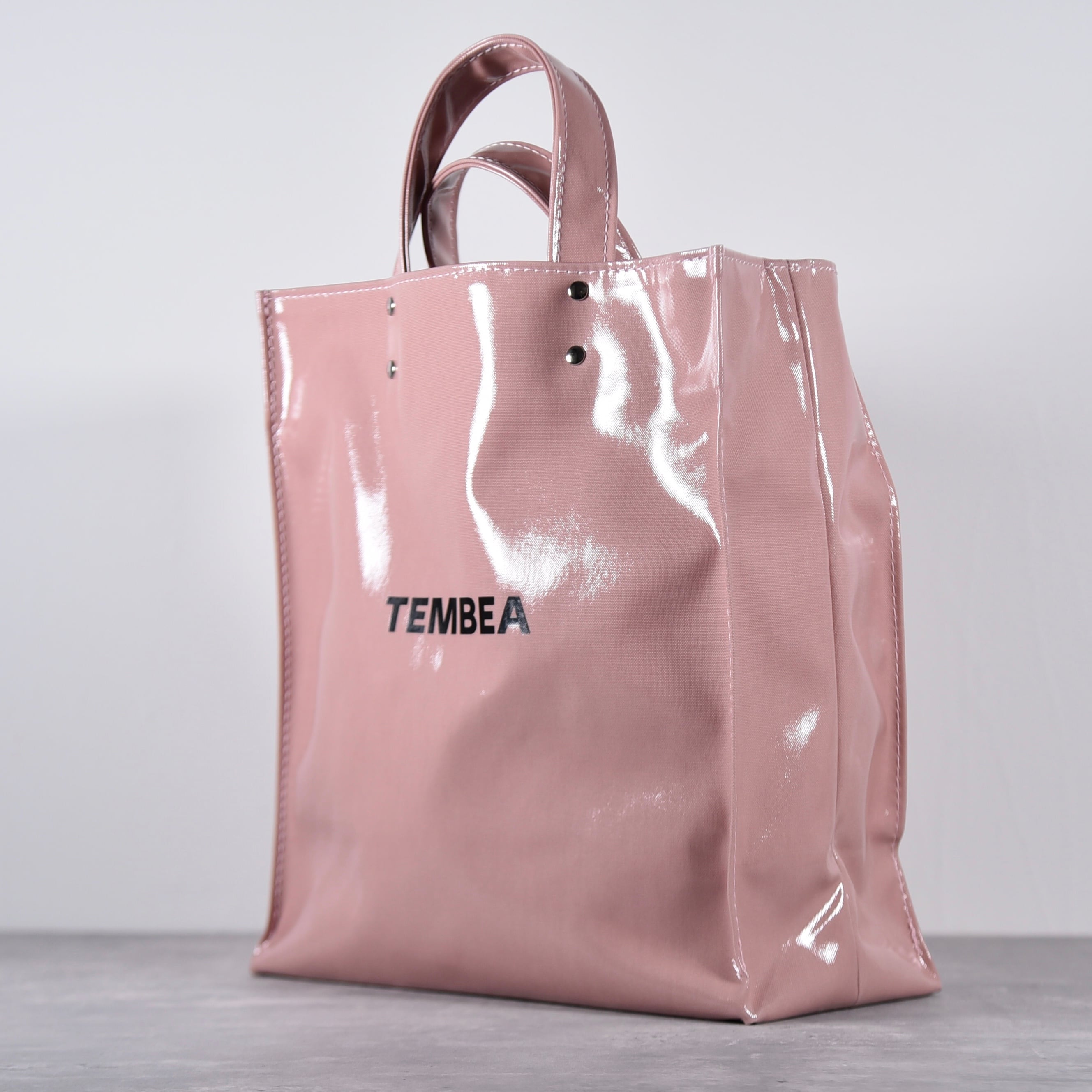 TEMBEA│PAPER TOTE MEDIUM | SMOKY PINK｜テンベア｜ペーパートート