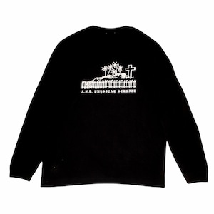 A.N.D. Physical service L/S T shirts / black