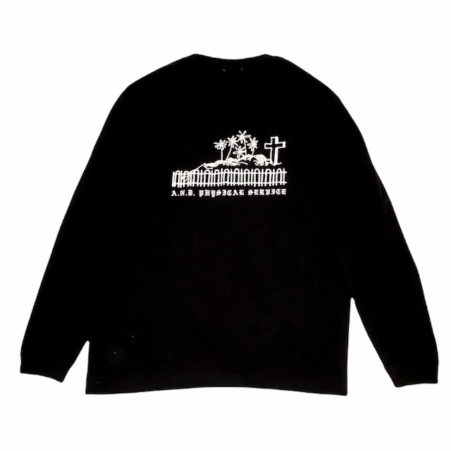 A.N.D. Physical service L/S T shirts / black