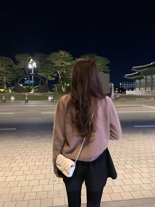 (予約) ounce / Cash brush cardigan 4color