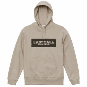 [予約] プルパーカー -サンドベージュ x ブラウン(Front & Back)