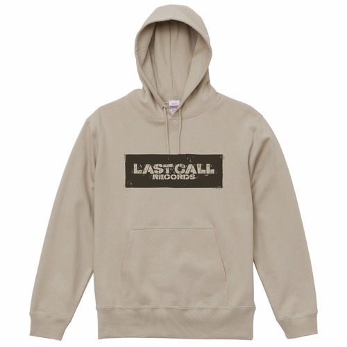 [予約] プルパーカー -サンドベージュ x ブラウン(Front & Back)