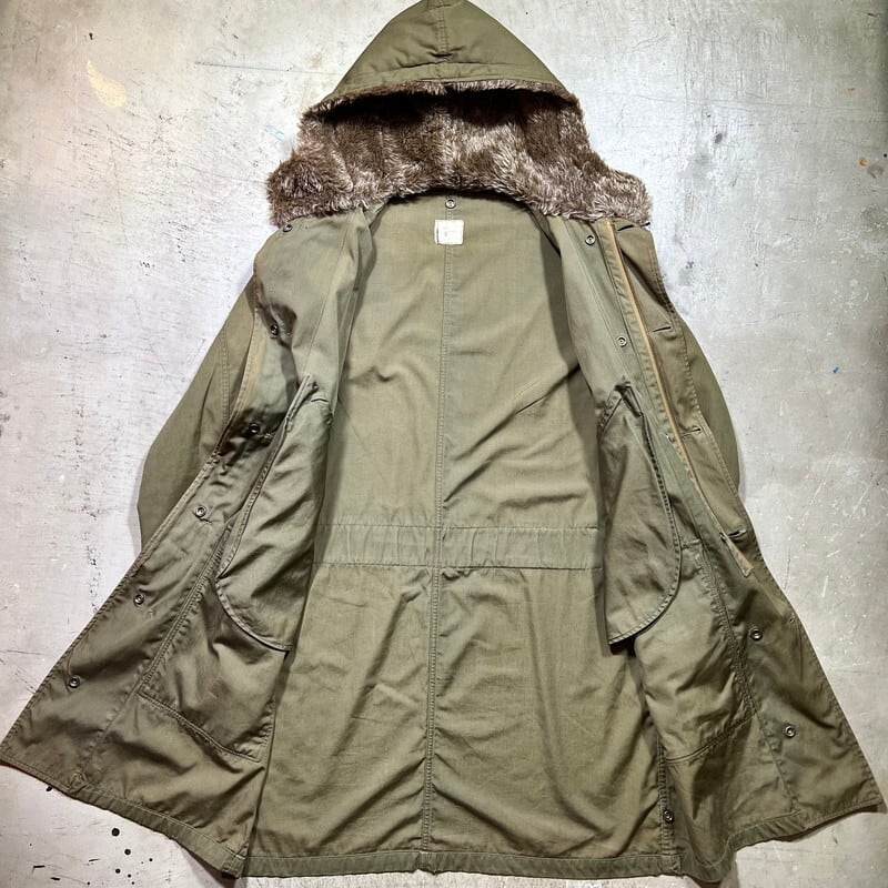 40's U.S.ARMY M-1945 OVERCOAT PARKA TYPE オーバーコート フィールドパーカー M‐47前期型 レアモデル  SMALL 米軍 WW II 大戦 希少 ヴィンテージ BA-2065 RM2484H | agito vintage powered by BASE