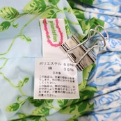 フラダンス 衣装 パウスカート メネフネプランテーション ホワイト系 MENEHUNE PLANTETION 日本製 シングル かわいい ローズ柄 爽やか 華やか 鮮やか 明るい 水色 ハワイアン アロハ ハワイアンプリント フラ ダンス レッスン 練習