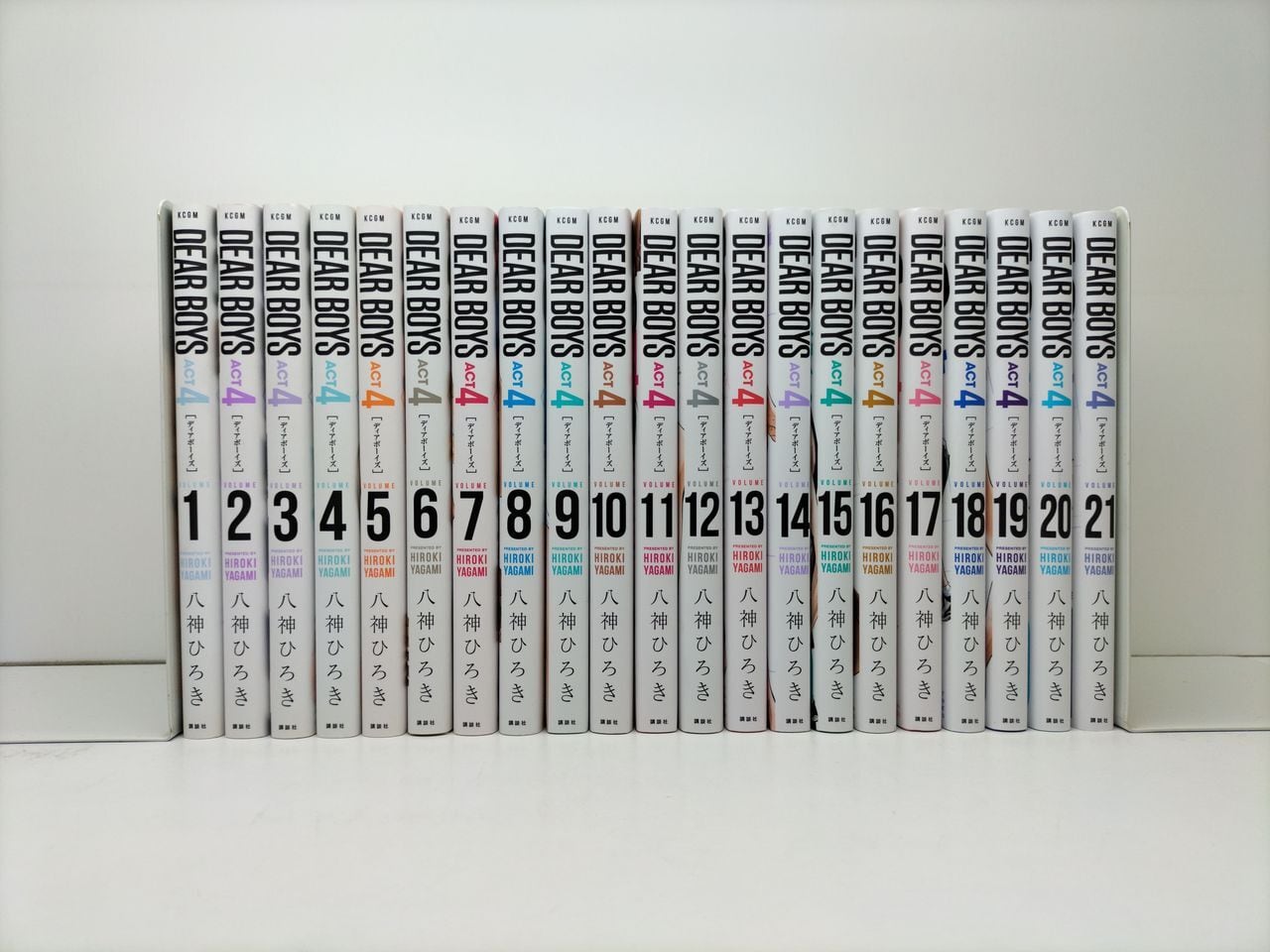 ディアボーイズ アクト4 八神ひろき [1-21巻 コミックセット/未完結