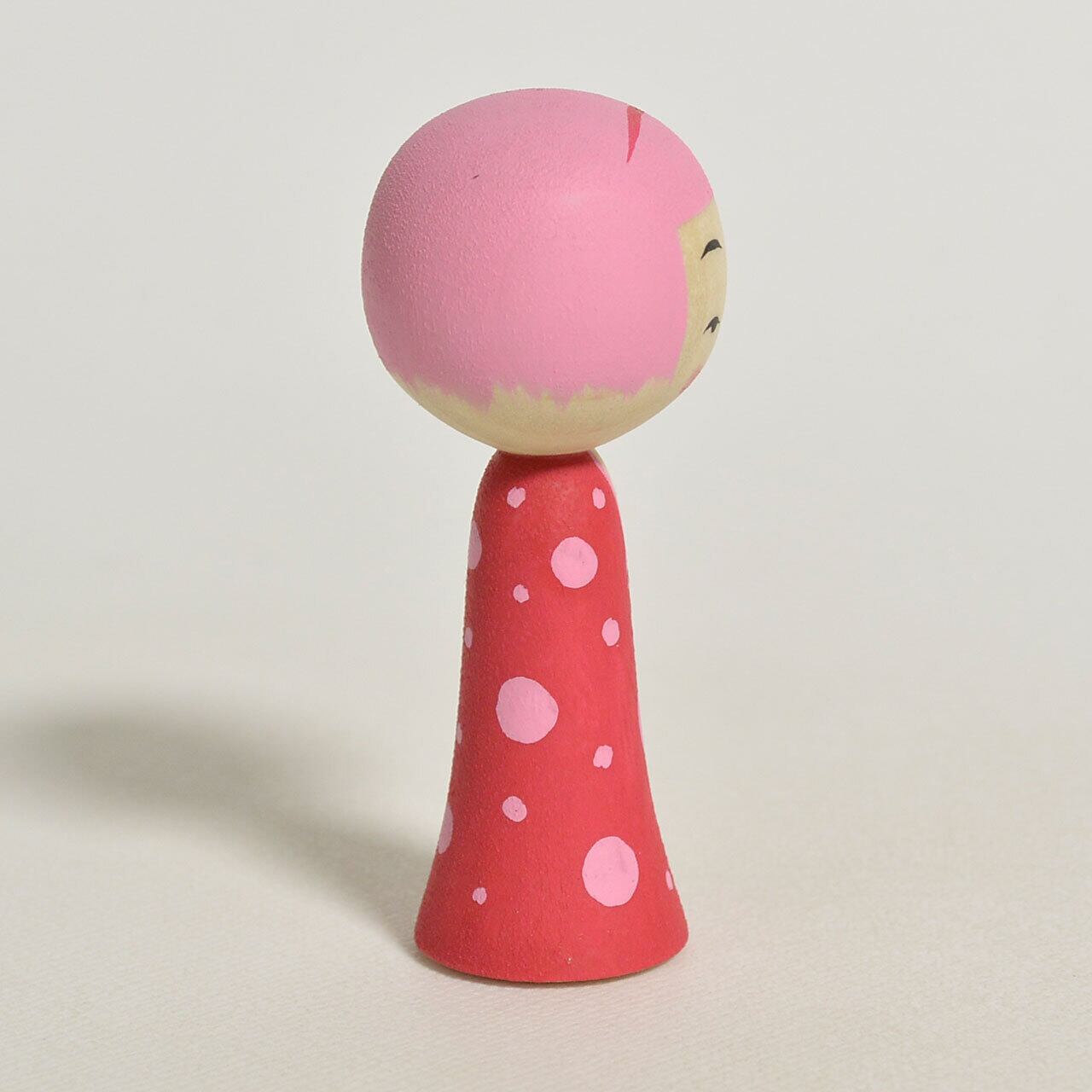 キャンディさんこけし 約2寸 約6cm 鈴木明 工人（作並系）#2353