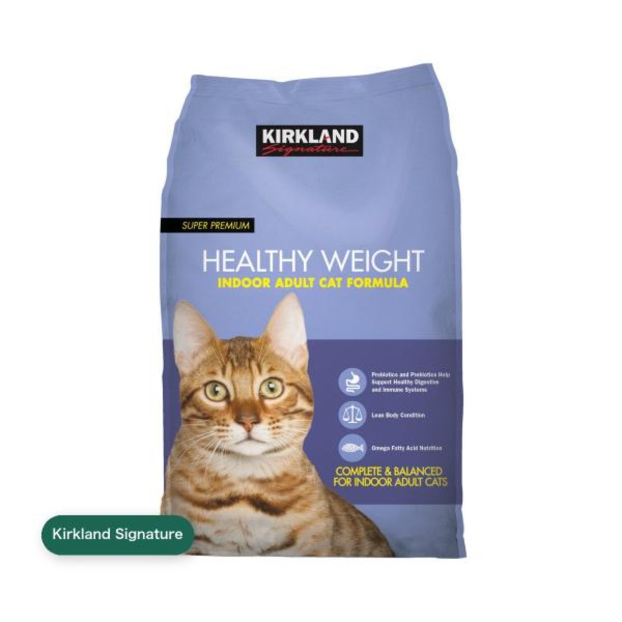 カークランドシグネチャー 室内成猫用ドライフード 体重管理 9kg