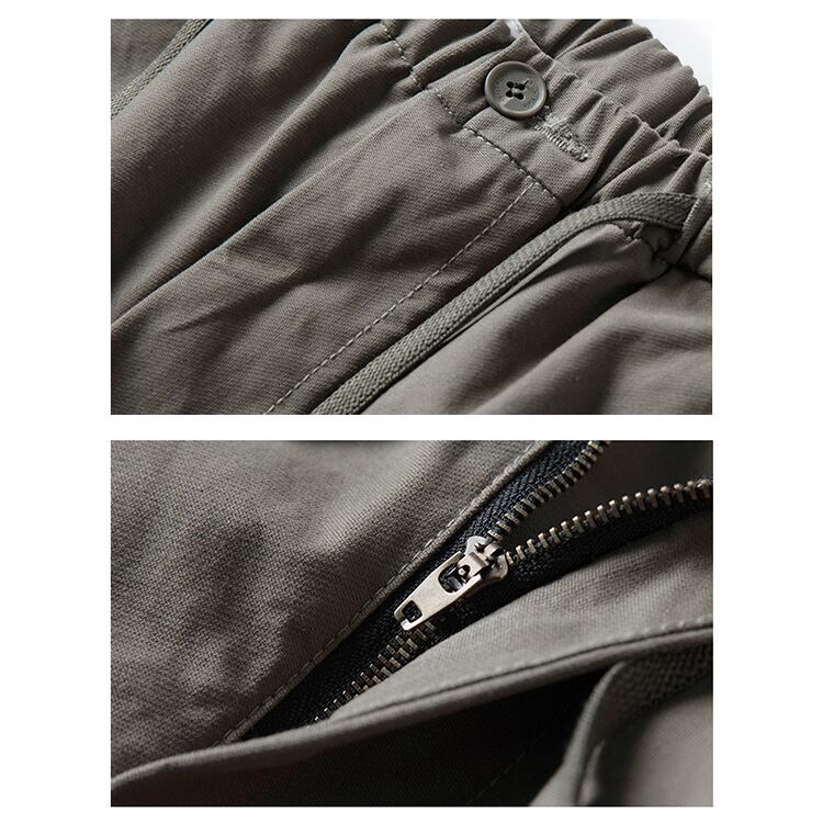 ★RETRO LOOSE WASHED TAPERED PANTS　　24259