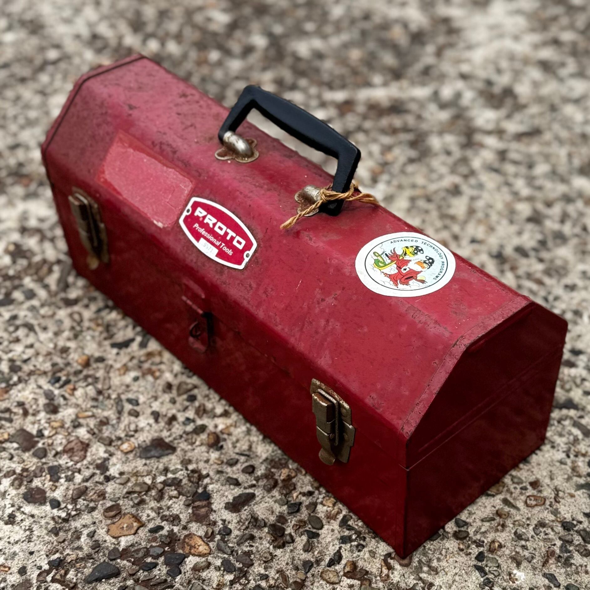 Vintage PROTO Steel Tool Box | BLASTMAN
