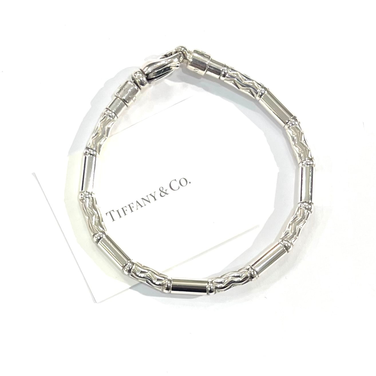 TIFFANY&CO.】2591 German Zig Zagブレスレット シルバー925／GERMANY