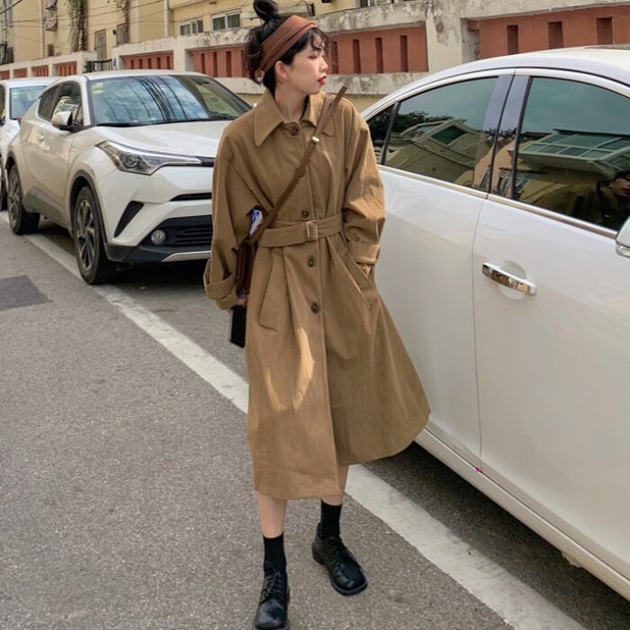 スプリングコート コーデュロイ 春物 1号婦人20333266372