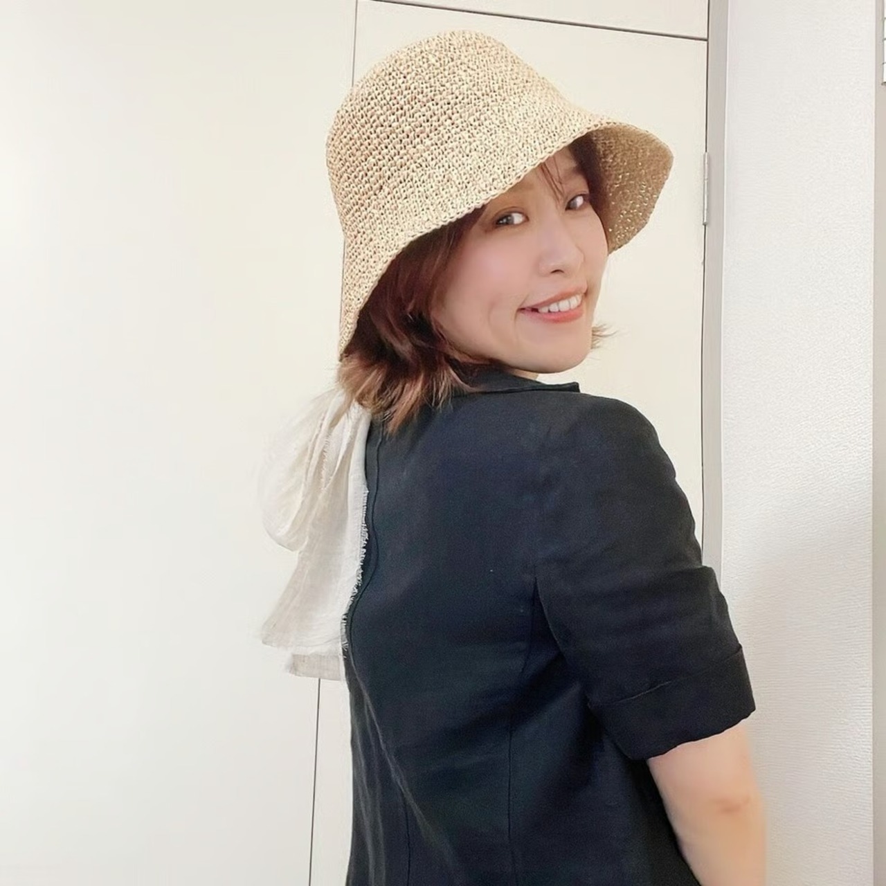 [Pattern] リボンバケットハット