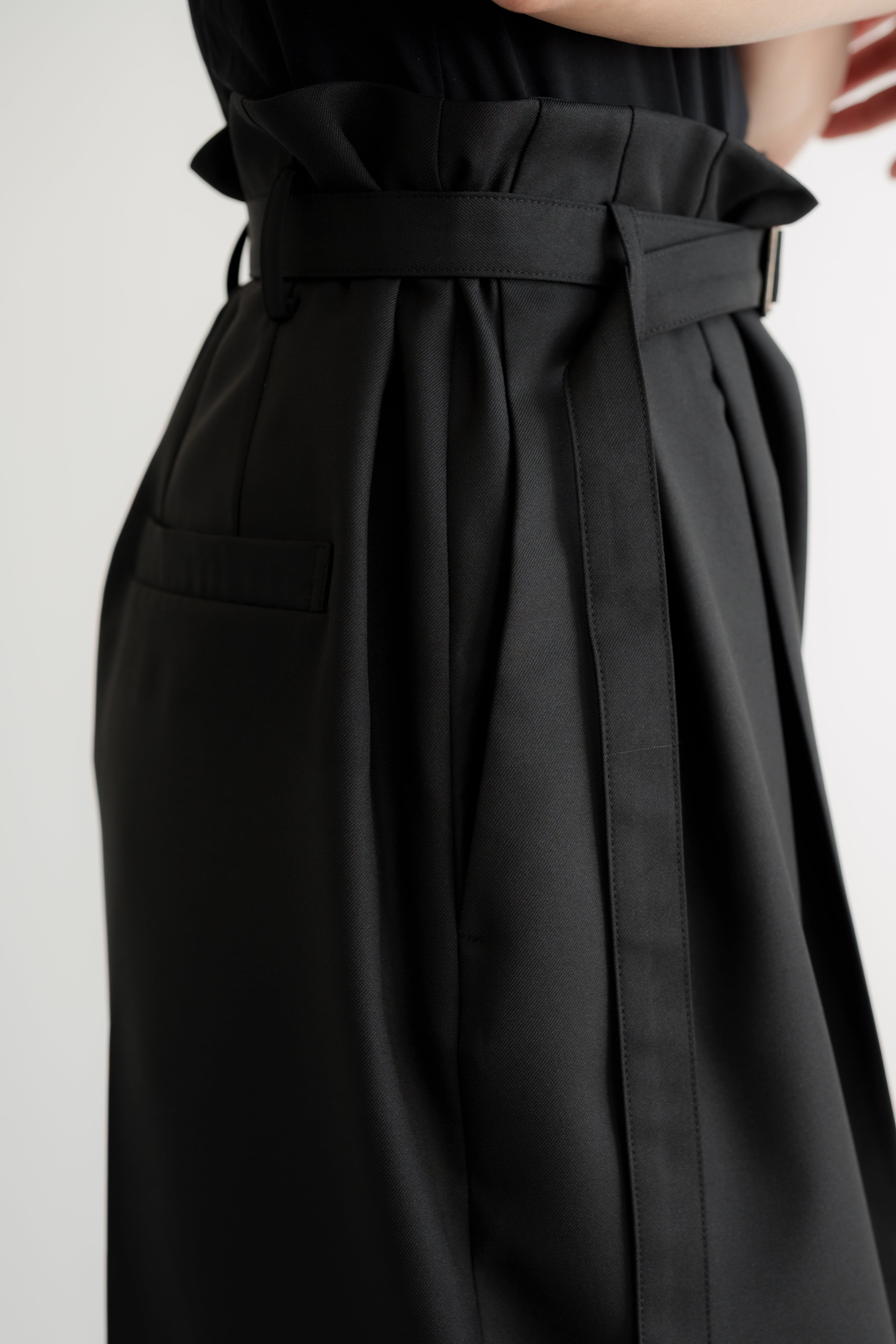 sizeless pants(black)ご注文から一週間前後で発送 | roughlow