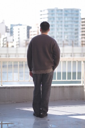 Hand Framed Crew Neck C/D