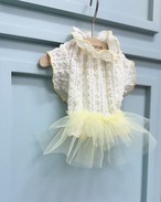 【FLEURD'OR】handmade　予約販売　 イエロークロップドチュチュ