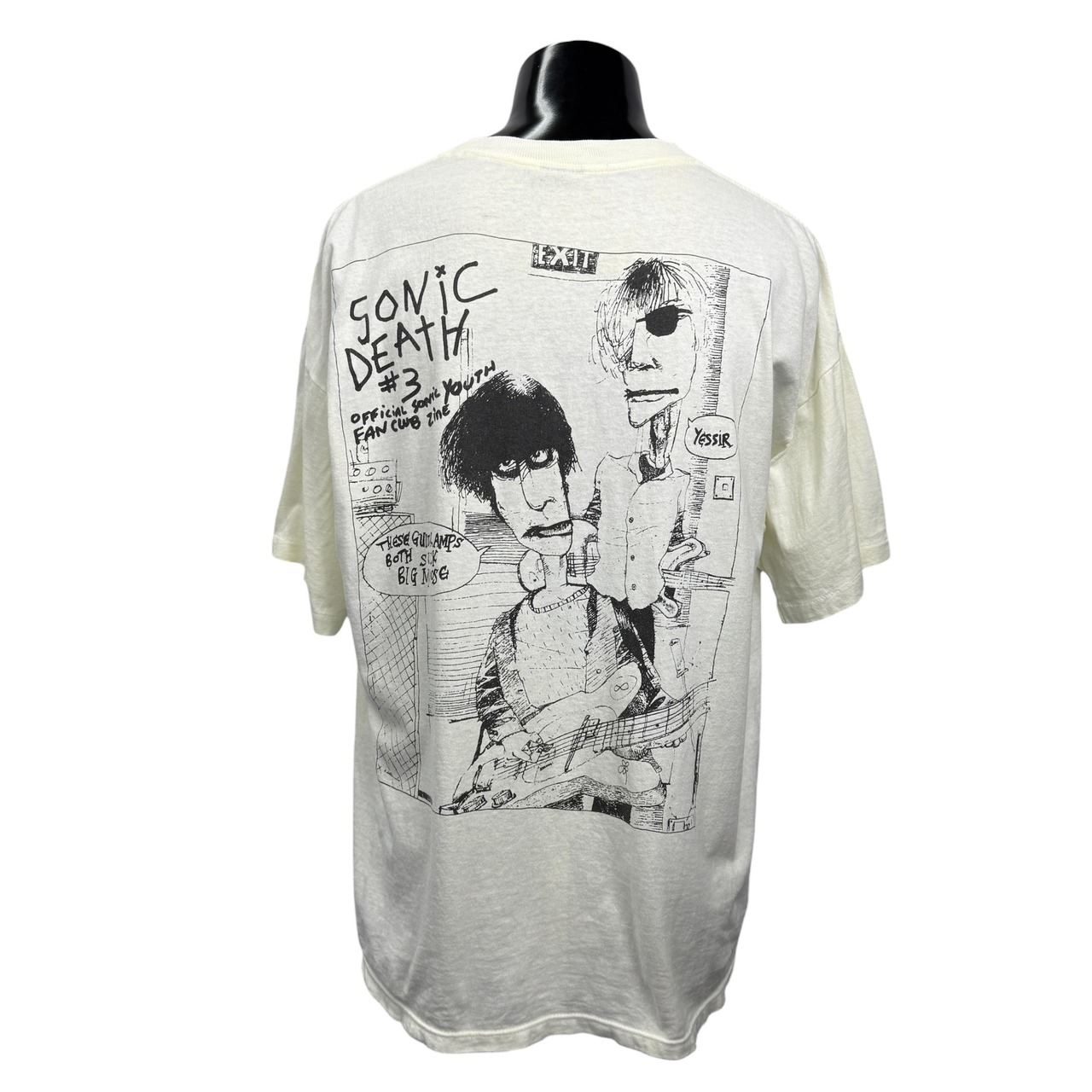 【SONIC YOUTH】ソニック・ユース "SONIC DEATH" 1993年コピーライト 90's Vintage Tシャツ