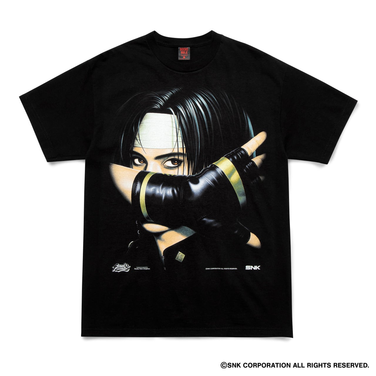 THE KING OF FIGHTERS '95 × GEEKS RULE SILKSCREEN PRINTING T SHIRT