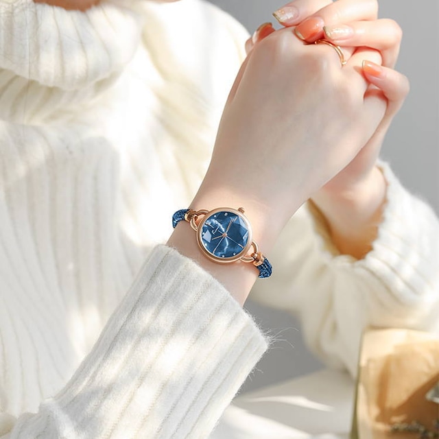 Kimio AF-6328(Blue) 腕時計　レディース