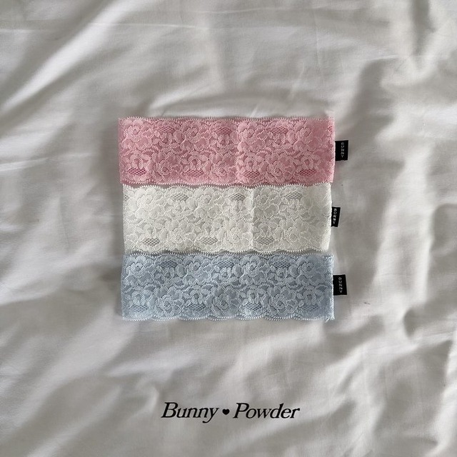 【取寄】bunny powder｜lace hairband｜レースヘアバンド｜FREE｜kids&jr｜26 autumn