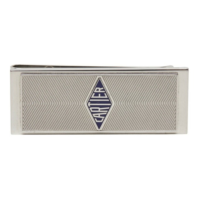 カルティエ ロザンジュ マネークリップ シルバー メタル レディース CARTIER 【中古】