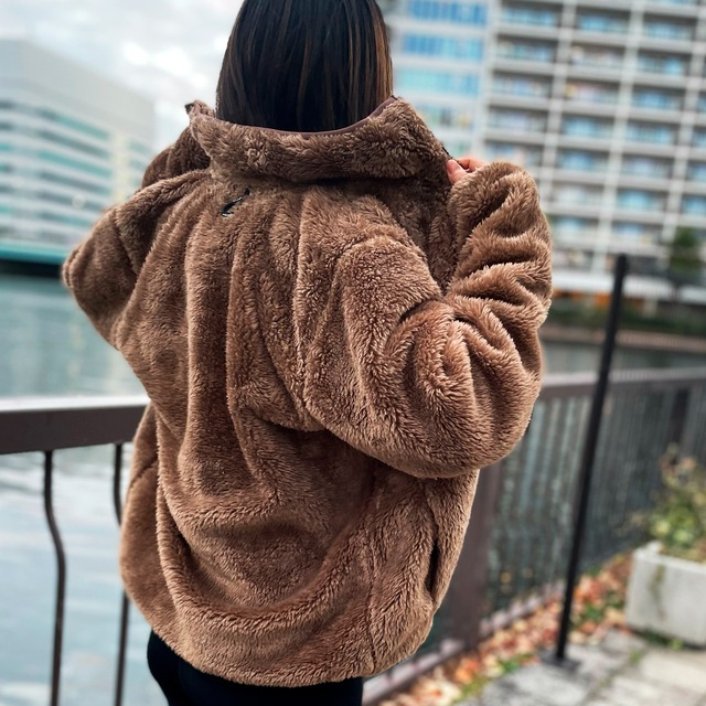 サーモボアブルゾン BROWN