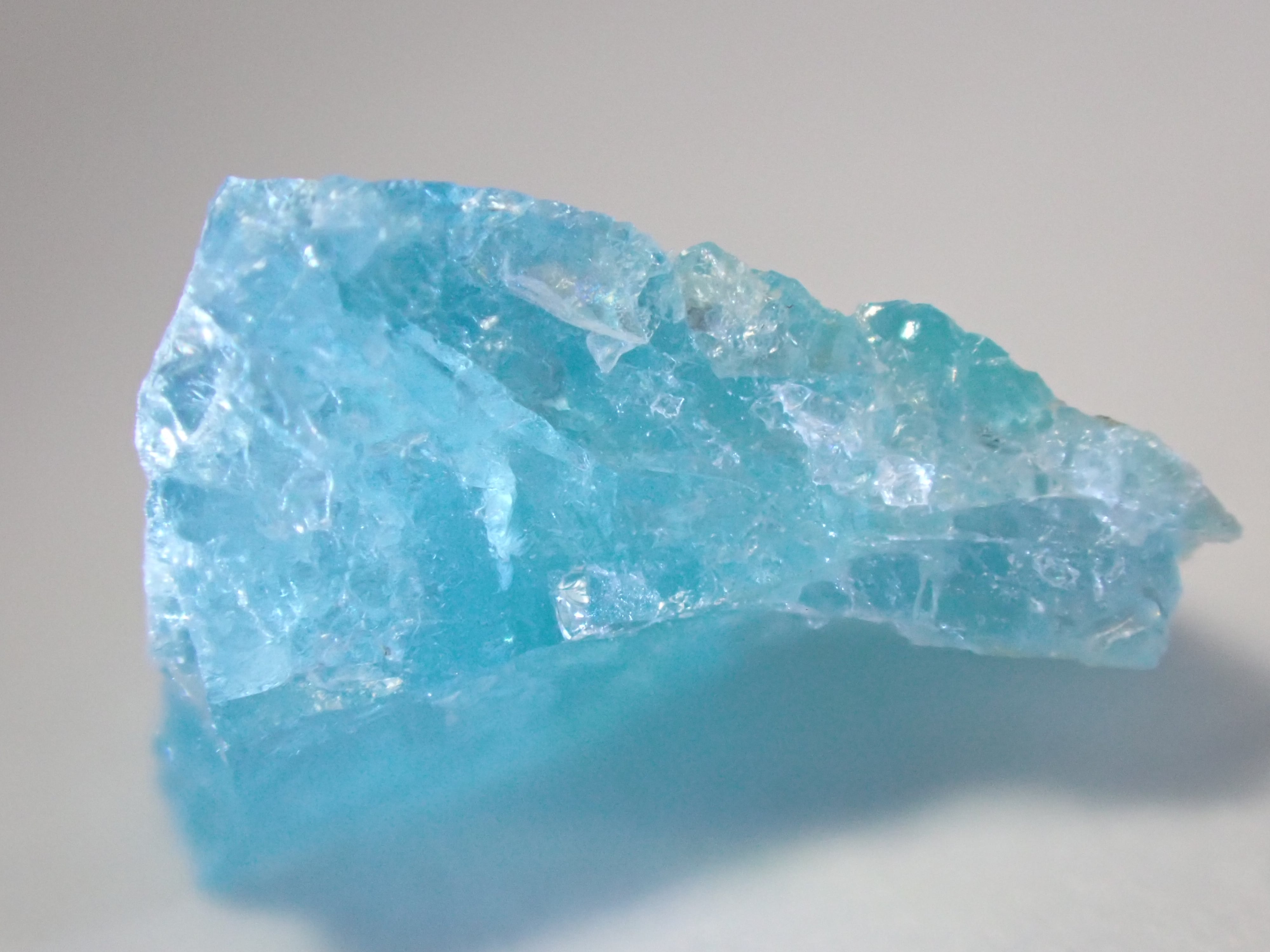 ナミビア産】宝石質 アクアマリン 藍柱石 原石 標本 13 | 石処たっちゃん