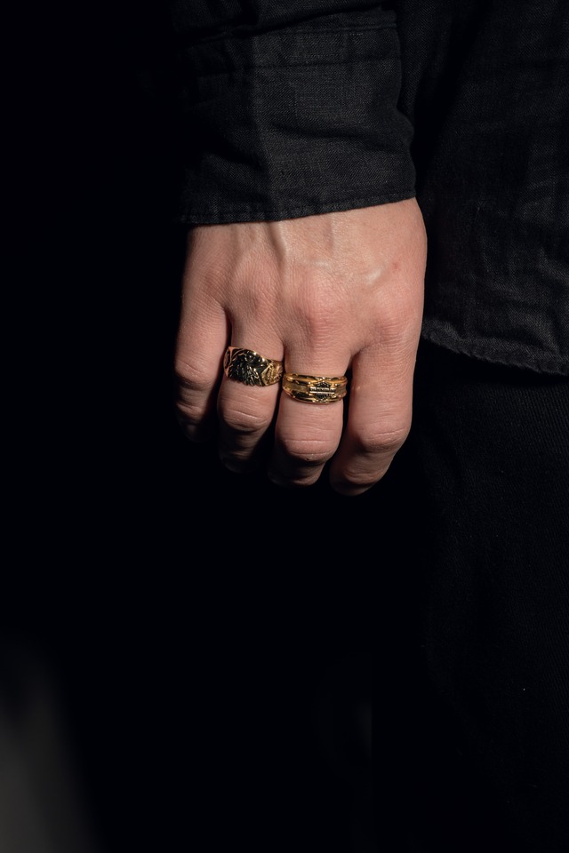 Official Harley Davidson Vintage Gold Ring