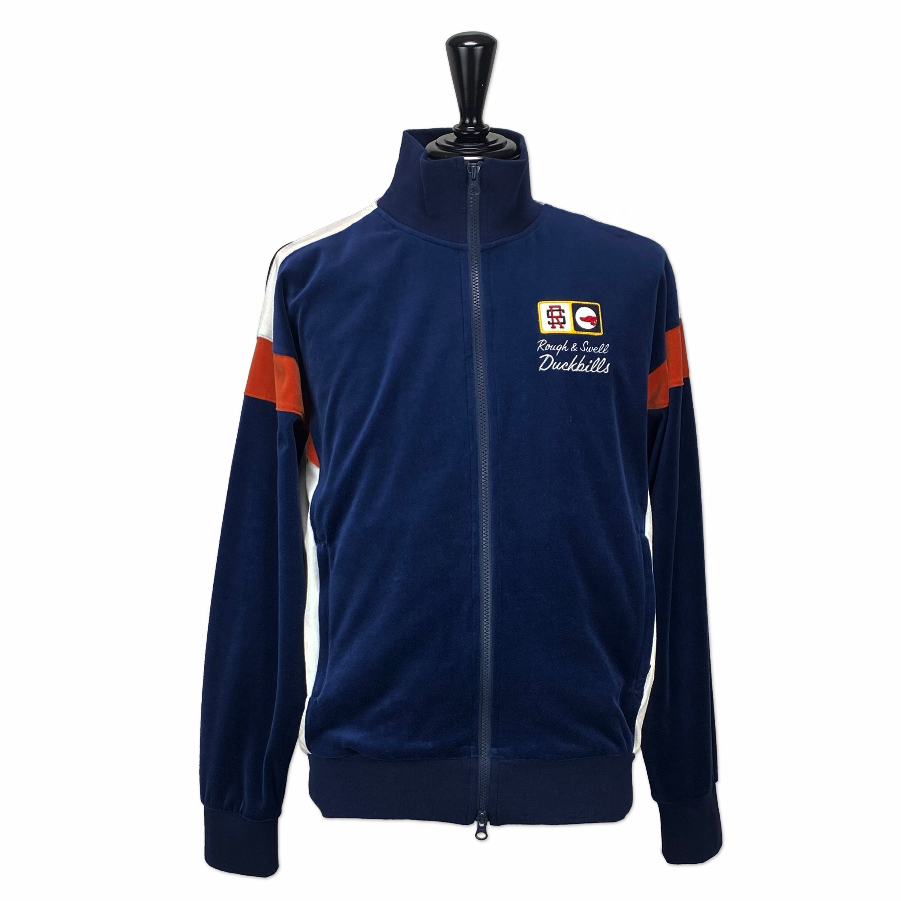 Blur × F-LAGSTUF-F TRACK JACKET (NAVY/WHITE) | Pay ID
