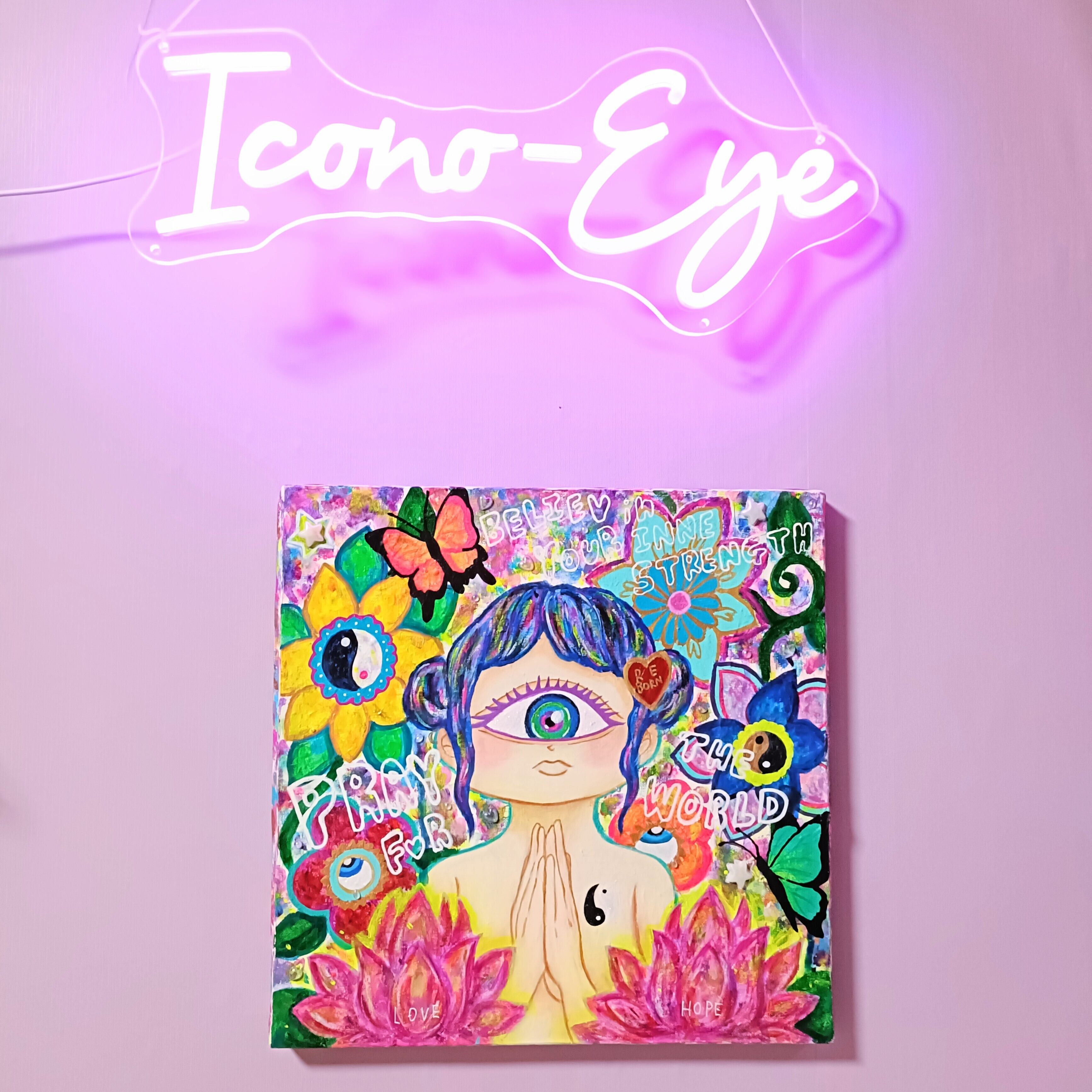 愛と狂気のマーケット出展作品】Icono-Eye-再生01- | Icono-Eye:Chika
