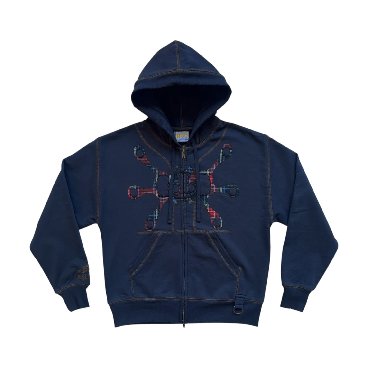 トップス Happy99 Ange199 Zip-Up Hoodie - Beige トップス Happy99 Ange199 Zip-Up Hoodie - Beige Angel99 Zip