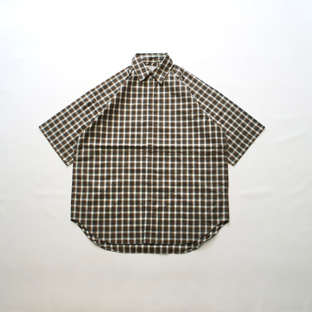 【Si エスアイ】RAGLAN SLEEVE CHECK SHIRT ラグランスリーブチェックシャツ 10424101 (2COLORS)