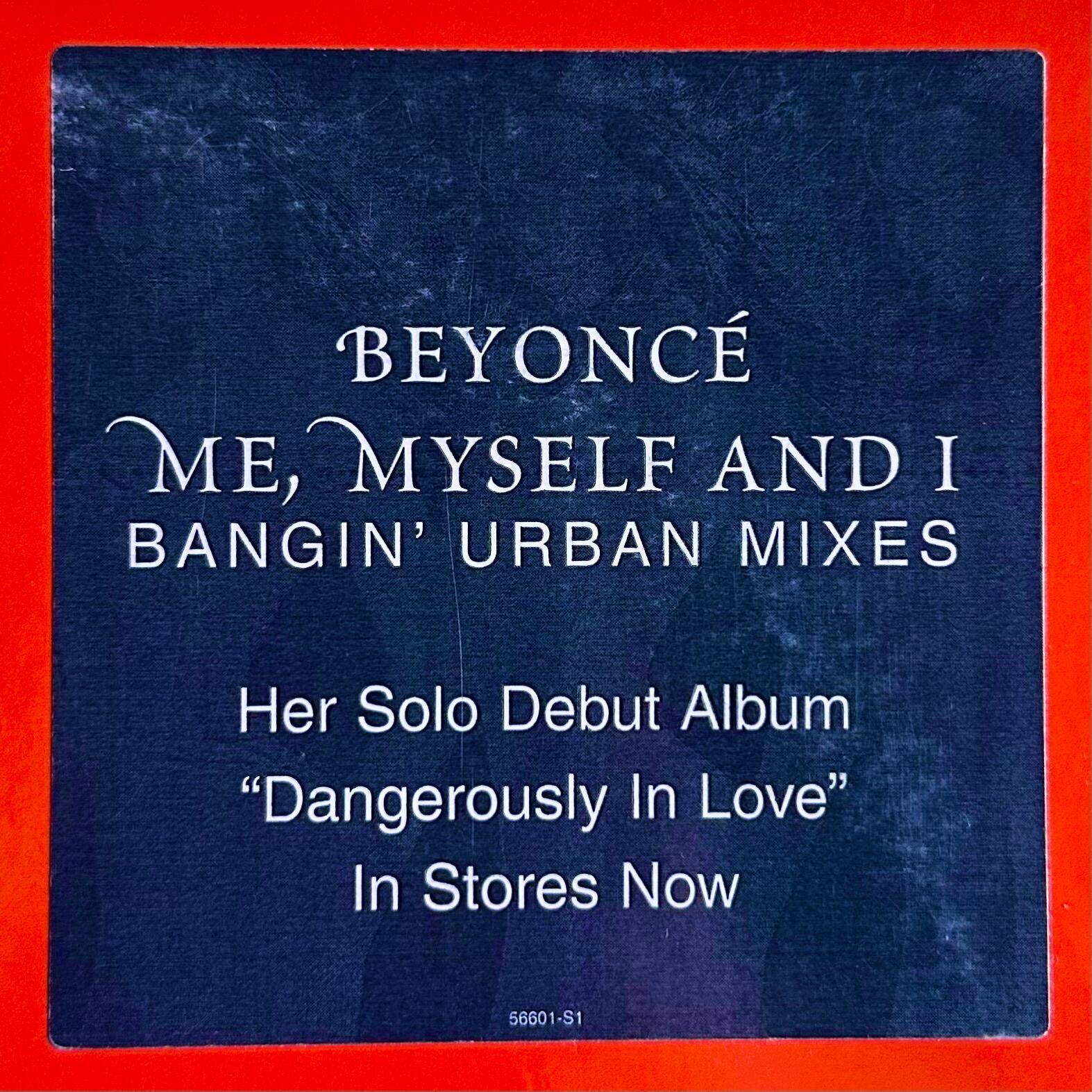 Beyonce / Me, Myself And I (Bangin' Urban Mixes) | ACC RECORDS