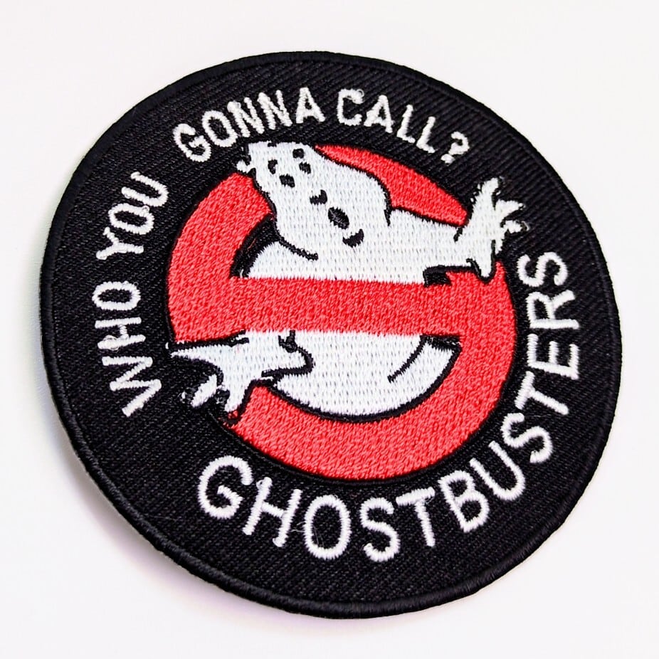 ☆ 送料無料！ ★刺繍アイロンワッペン★【 Ghostbusters（ゴーストバスターズ）】 〚アメリカン雑貨 アメトイ〛