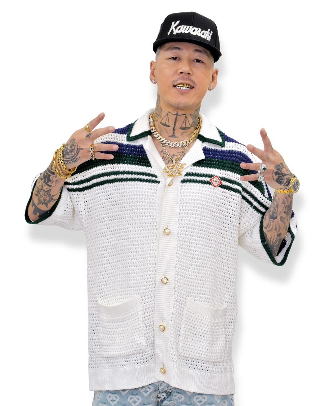 帽子 KAWASAKI 100TH ANNIVERSARY SNAPBACK CAP KAWASAKI ORIGINALS / KAWASAKI 100TH ANNIVERSARY SNAPBACK CAP