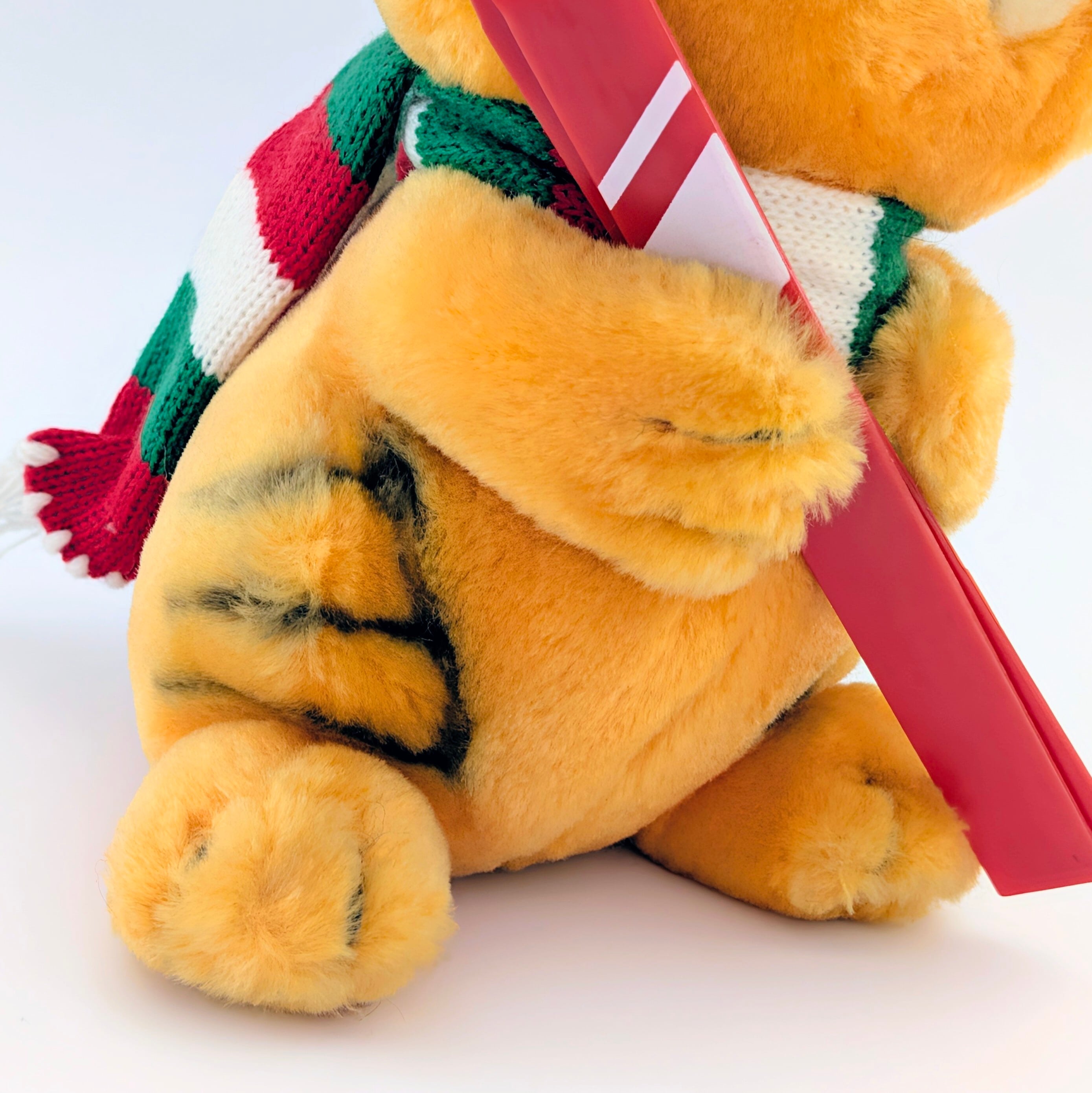 ☆ VINTAGE 1980年代初期 ☆【 Garfield ( ガーフィールド ) 】『 Garfield Skier スキーヤー 』ぬいぐるみ プラッシュ plush 1980年代年製 〚アメリカン雑貨 アメトイ〛